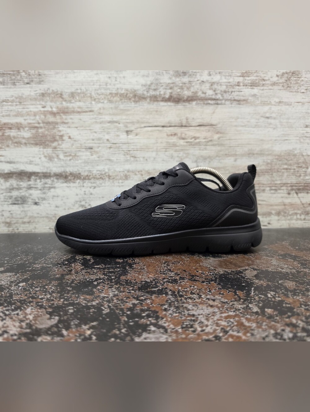 Womens Skechers Summits Quiet Dream Shoes Sz 9.5 Black Work Uniform School 15029